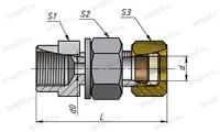 Соединение ввертное СВ 14хG1/4 У3 ст.20 Соединение ввертное СВ 14хG1/4 У3 ст.20