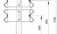 Энергопоглощающая вставка ЭВт140; S=5; L=400; оцинк.