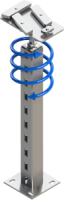 Стойка ФОС-50-У ФПС-100-250 Стойка ФОС-50-У ФПС-100-250